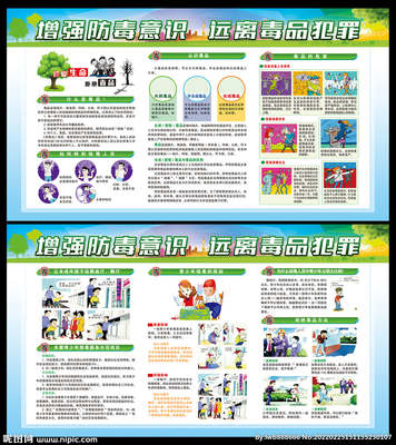 携手拒毒，共筑未来——禁毒宣传展板设计图库与广告设计指南